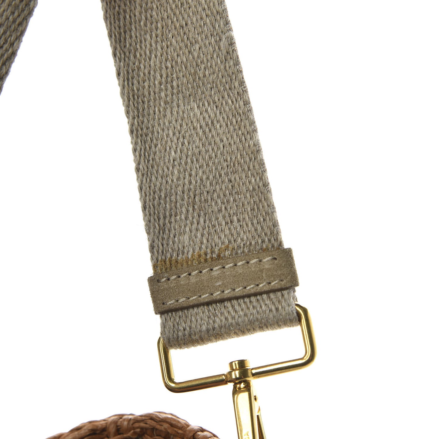 Raffia Canvas Mistolino Tote Naturale