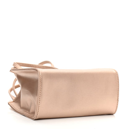 Telfar Metallic Vegan Leather Small Shopping Bag Copper 3 of 6