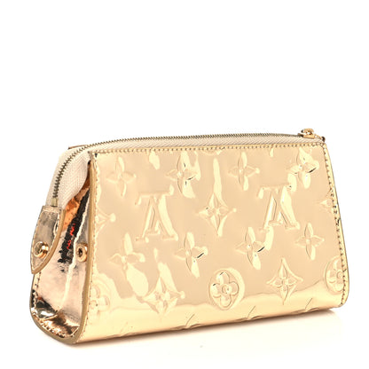 Louis Vuitton Monogram Miroir Trousse Cosmetic Bag Gold 3 of 9