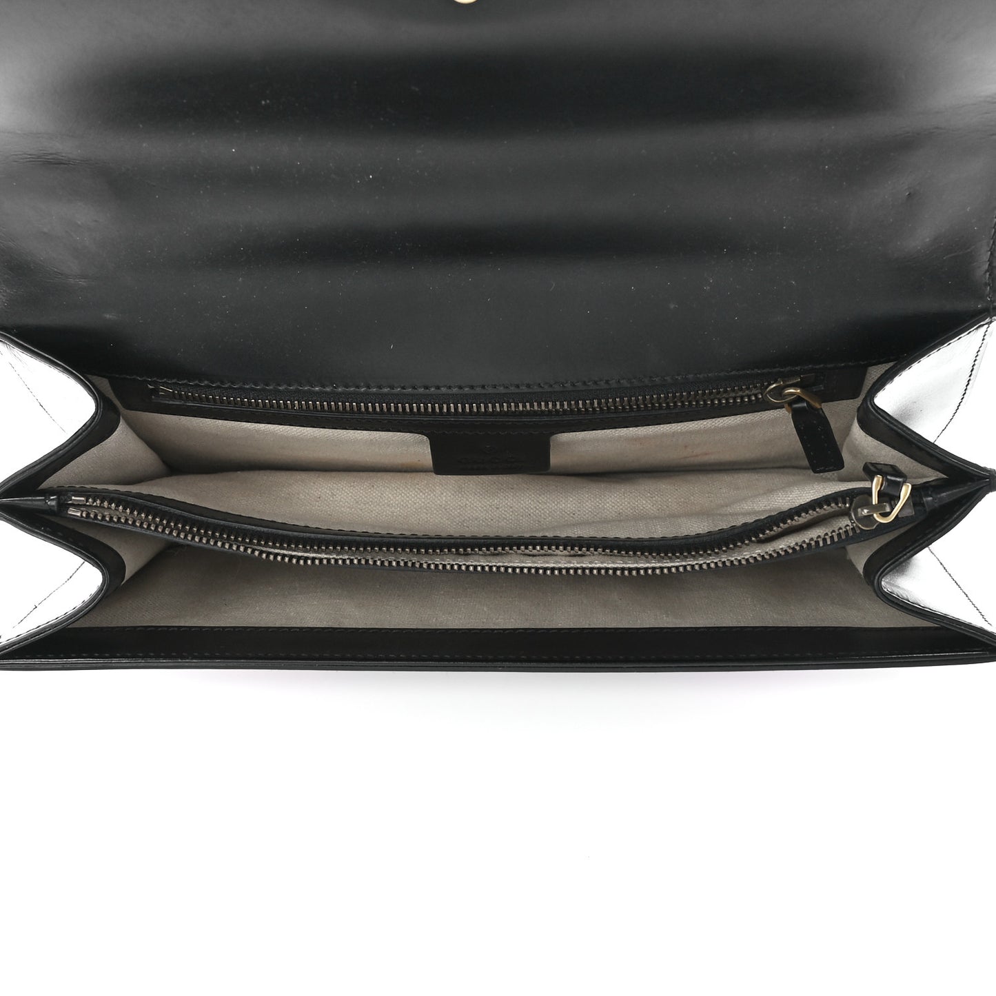 Knight Calfskin Malaga Kid Heart Medium GG Marmont Chain Handle Bag Black Hibiscus Red Multicolor