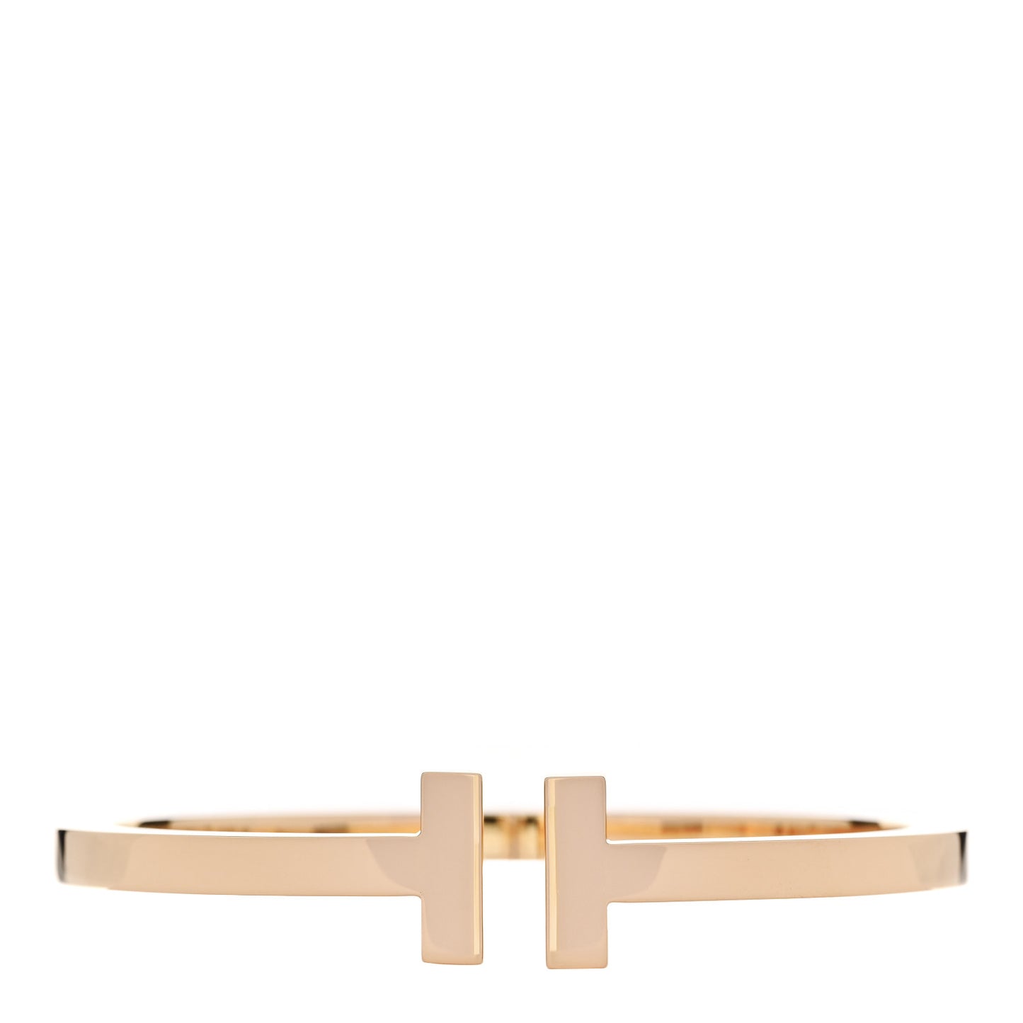18K Yellow Gold T Square Bracelet