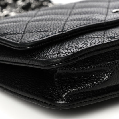 Chanel Caviar Quilted Wallet On Chain WOC Black 19 of 29
