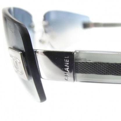 Chanel Frameless CC Logo Sunglasses Blue Gradient 7 of 13