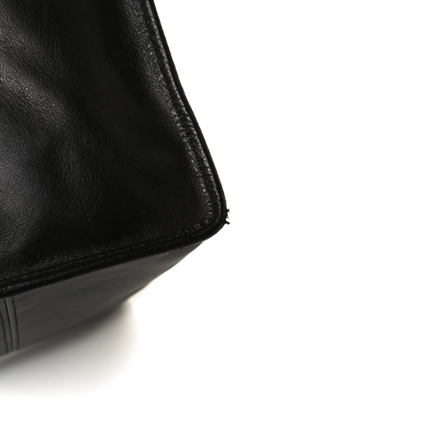 Balenciaga Calfskin Kittens Small Market Shopper Black 10 of 12