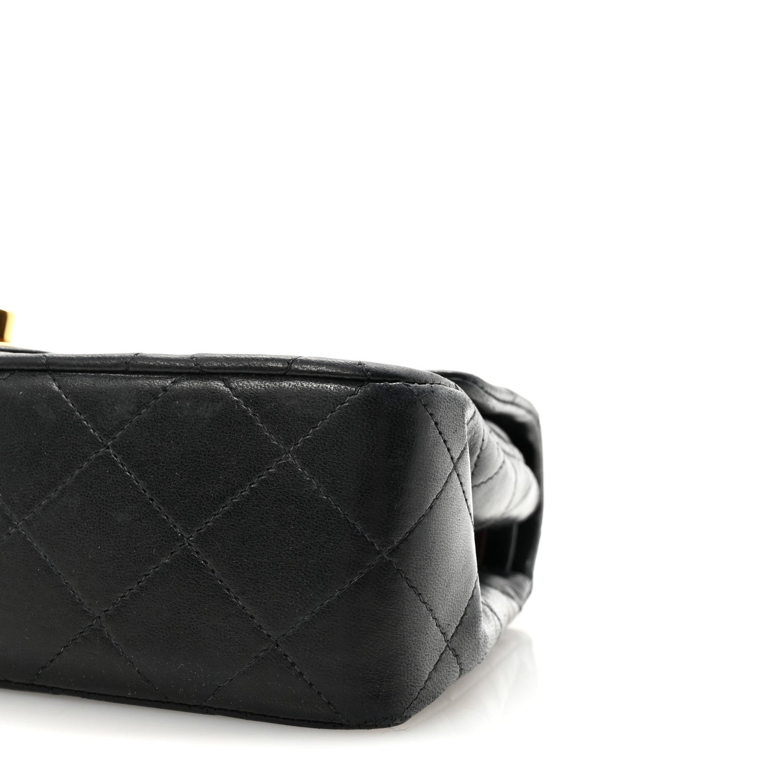 Chanel Lambskin Quilted Small Double Flap Black 11 of 11