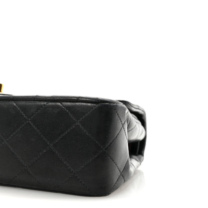 Chanel Lambskin Quilted Small Double Flap Black 11 of 11