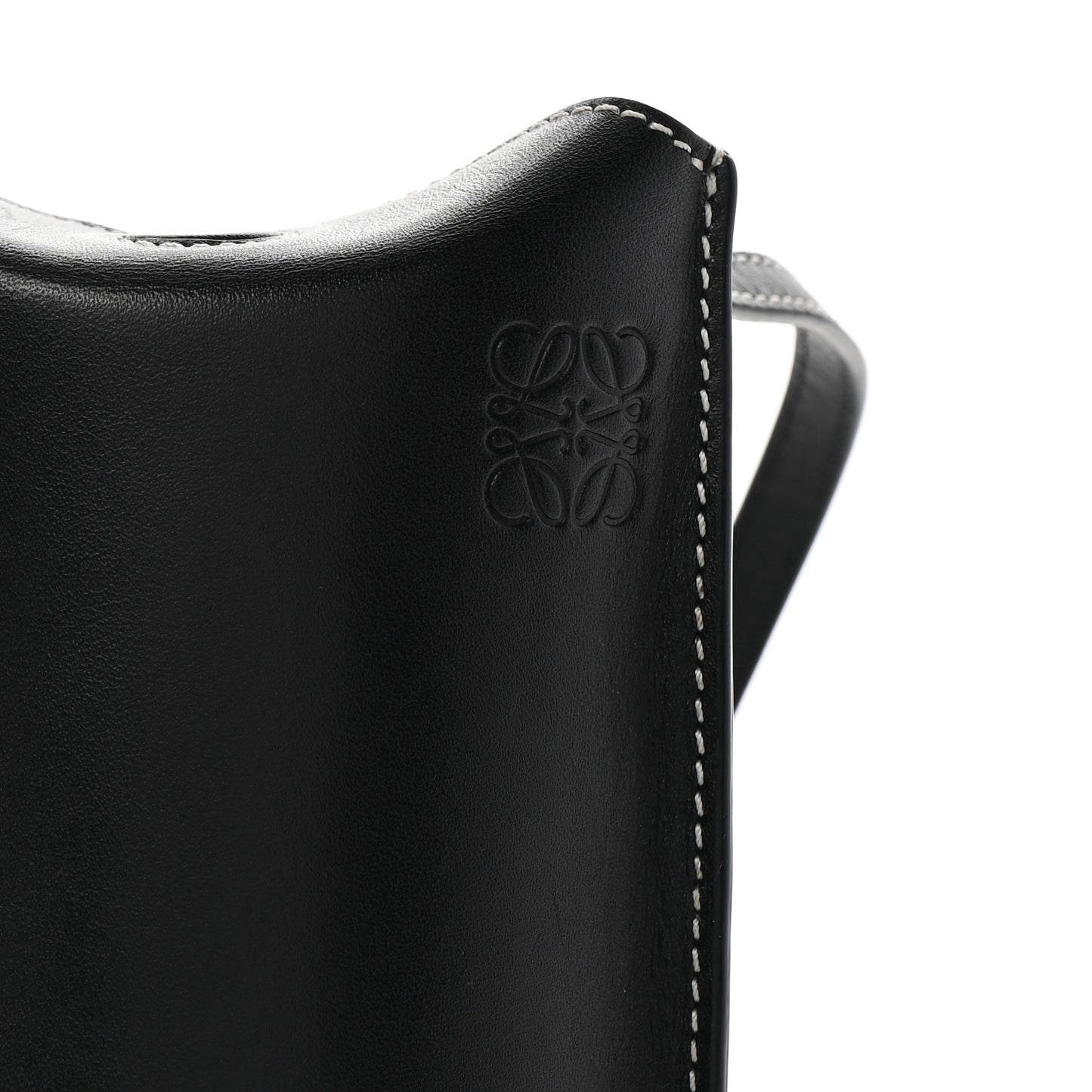 Smooth Calfskin Mini Gate Pocket Black