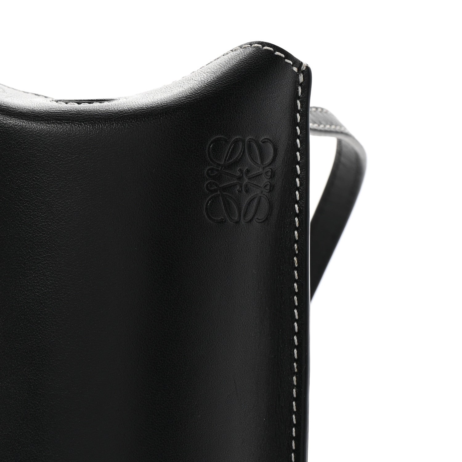 Loewe Smooth Calfskin Mini Gate Pocket Black 8 of 10