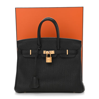 Hermes Togo Birkin 25 Black 11 of 11