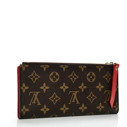 Louis Vuitton Monogram Adele Wallet Coquelicot 3 of 7