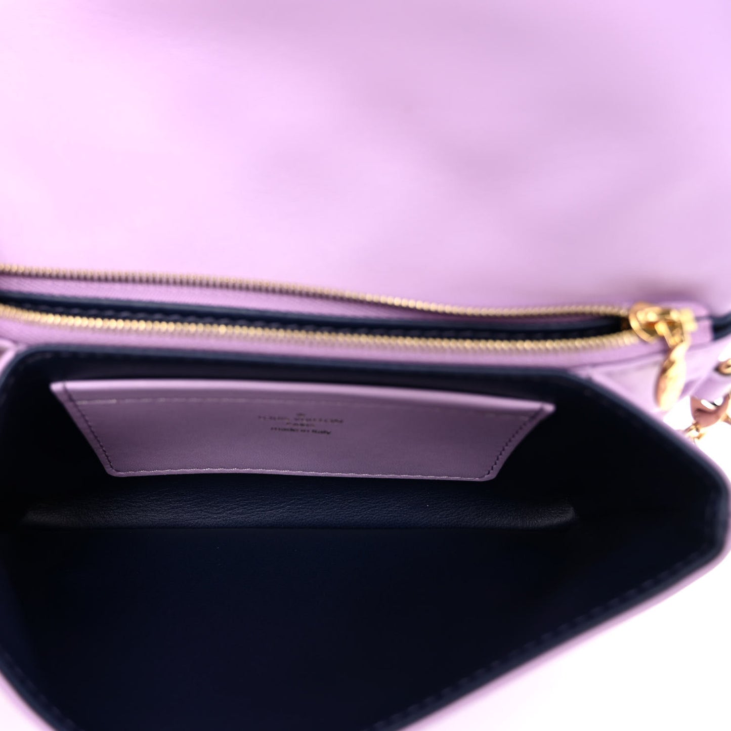Lambskin Embossed Monogram Pochette Coussin Parme