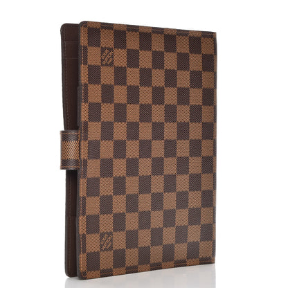 Louis Vuitton Damier Ebene Large Ring Agenda Cover 3 of 6