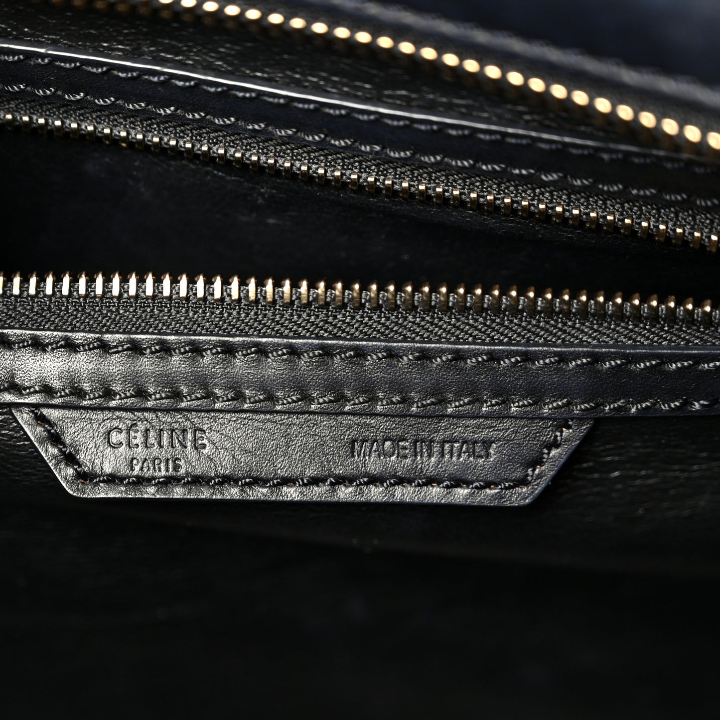 Smooth Calfskin Mini Luggage Black