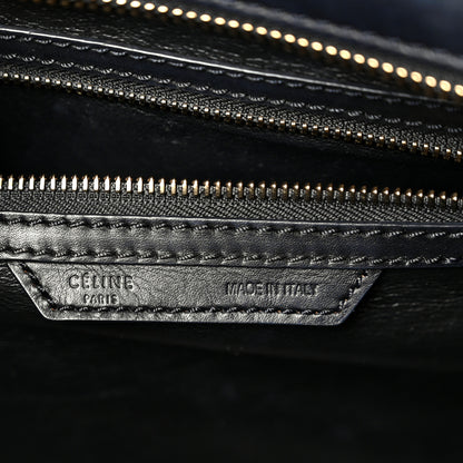 Celine Smooth Calfskin Mini Luggage Black 6 of 11