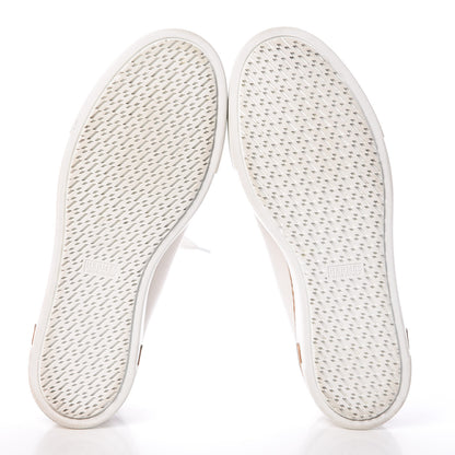 Hermes Calfskin Polo Sneakers 40 White 6 of 10