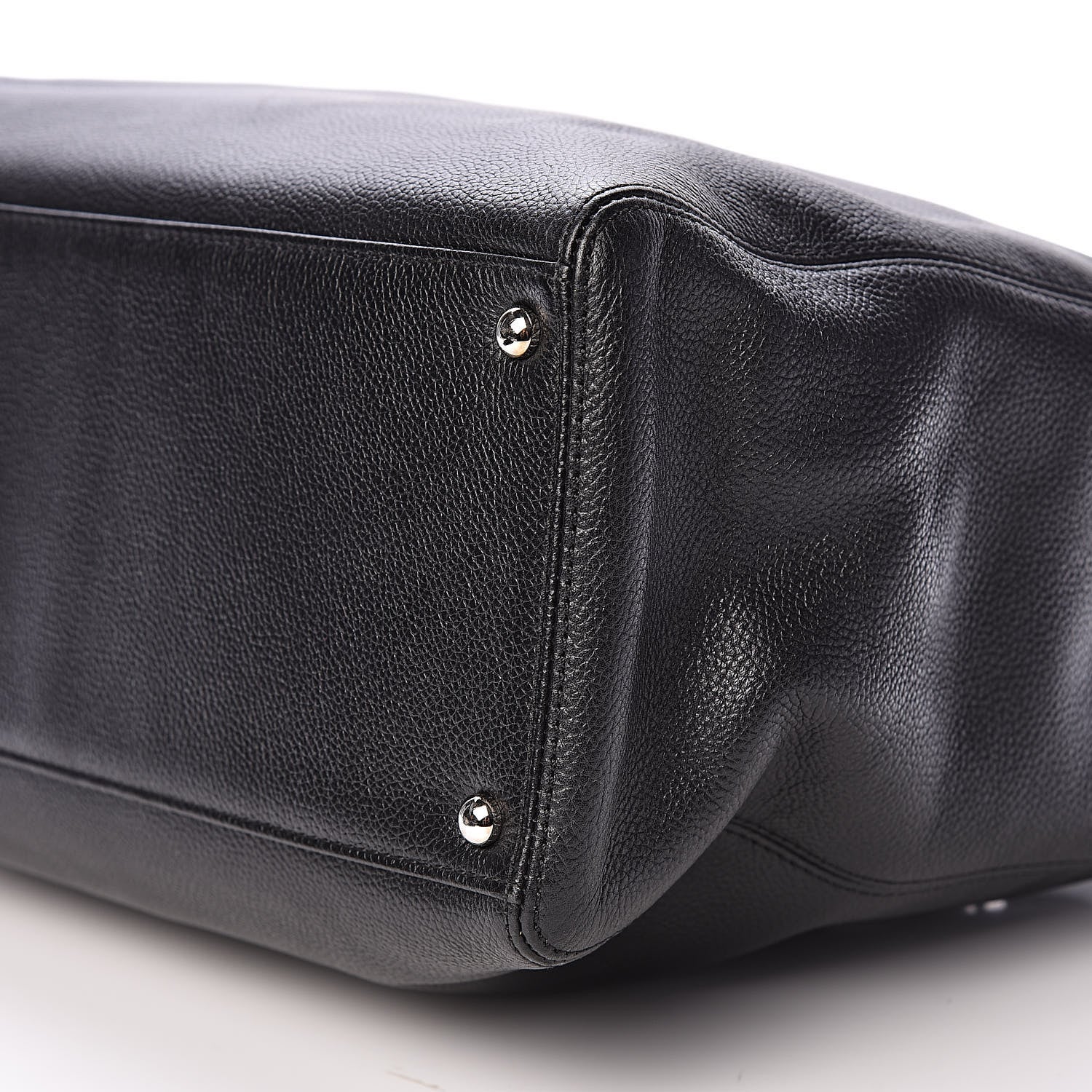 Chanel Calfskin Cerf Executive Shopper Tote Black 7 of 11