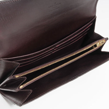Louis Vuitton Vernis Sarah Wallet Amarante 5 of 8