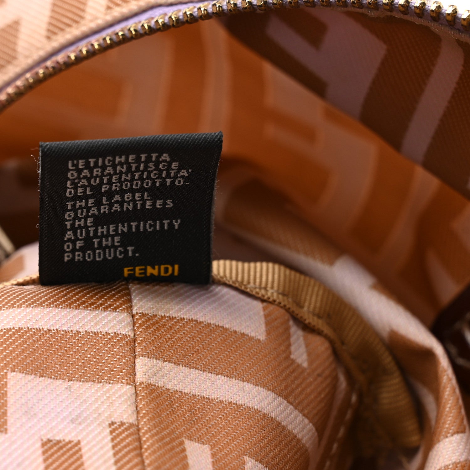 Fendi Zucca Roll Tote Beige Brown 1888942 – FASHIONPHILE