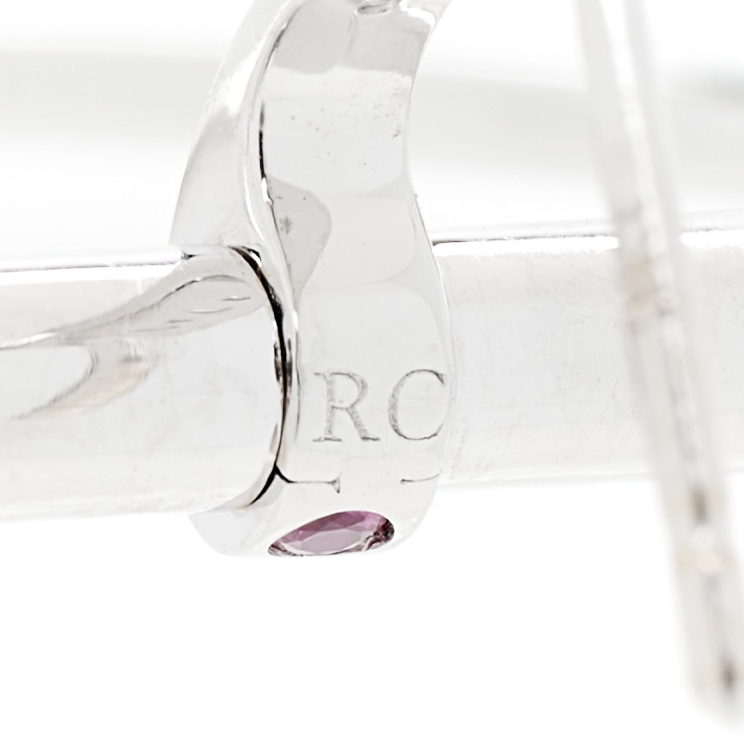 Roberto Coin 18K White Gold Diamond Classica Parisienne Round Drop Earrings 4 of 5