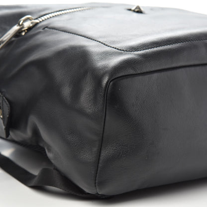 Fendi Calfskin Faces Backpack Black 7 of 12
