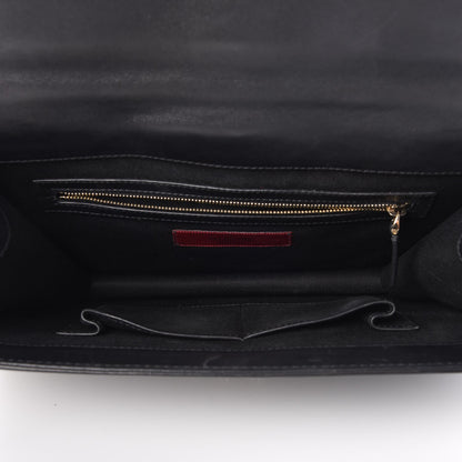 Valentino Garavani Vitello Large Glam Lock Rockstud Flap Black 5 of 7