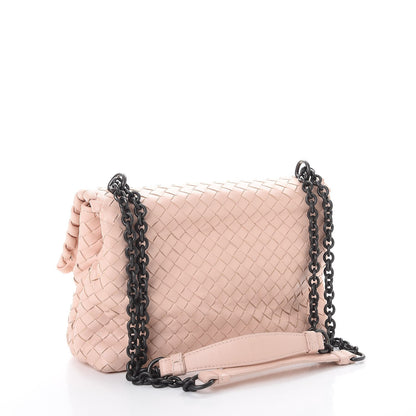 Bottega Veneta Nappa Intrecciato Small Olimpia Shoulder Bag Petale 3 of 9