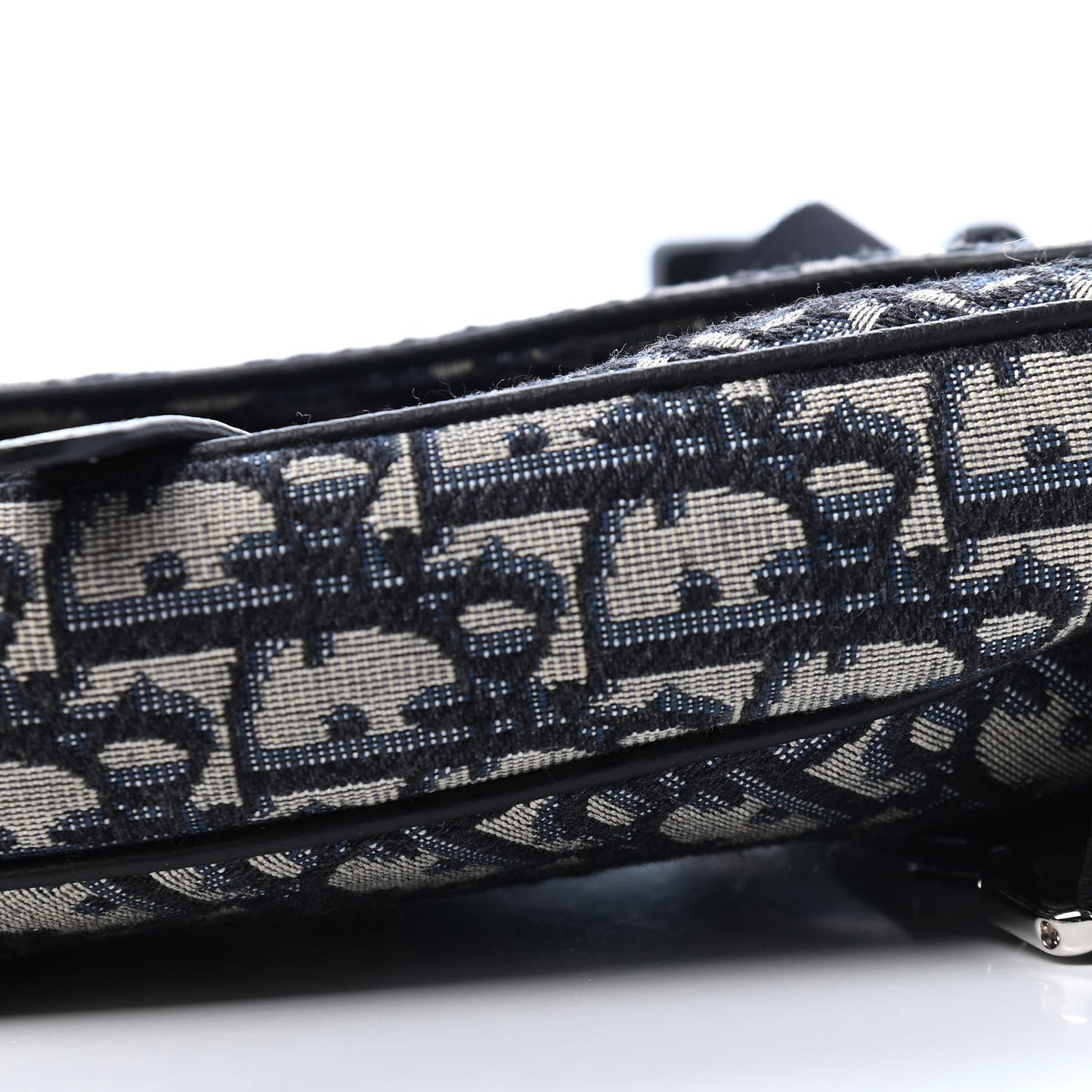 Oblique Mens Saddle Bag Blue