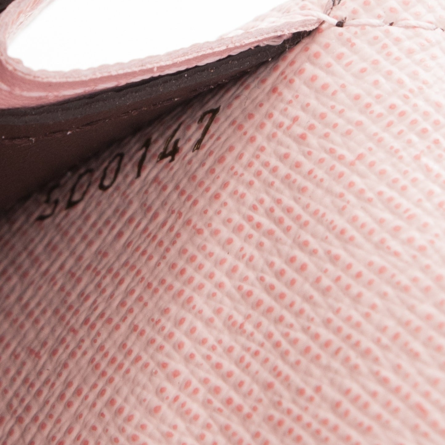 Monogram Emilie Wallet Rose Ballerine