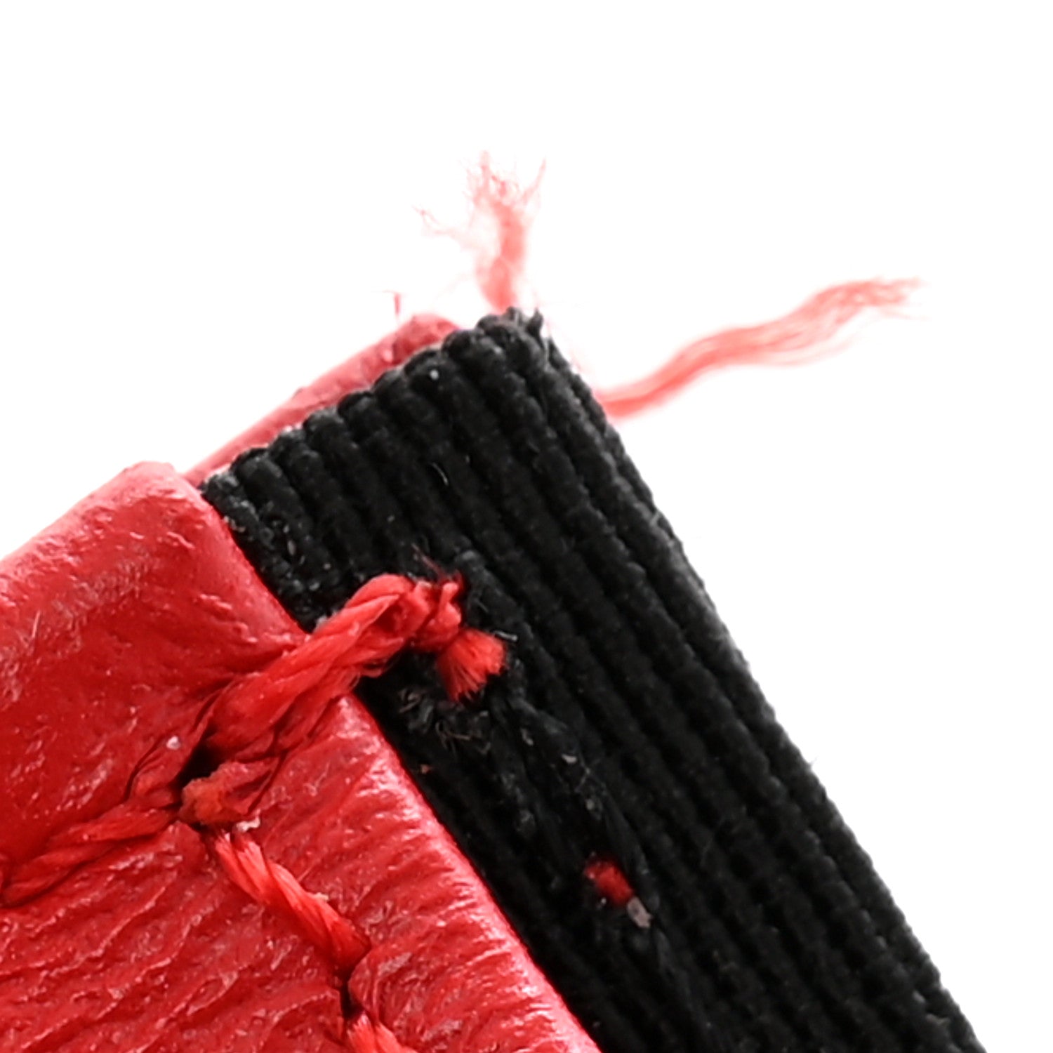 Versace Lambskin Quilted Medusa Wallet On Chain Crossbody Red 11 of 11
