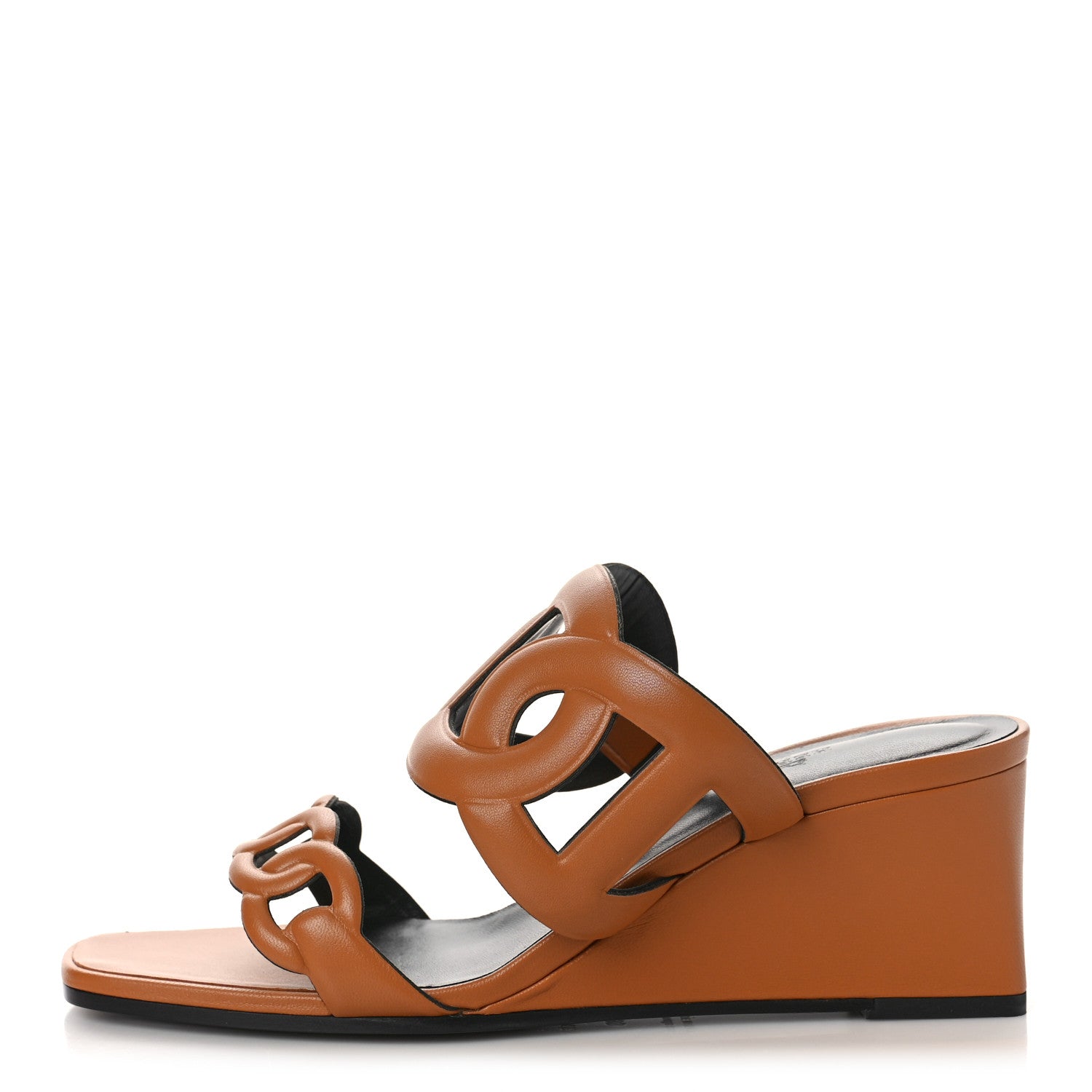 Hermes Nappa Figari 55 Sandals 39 Naturel 1 of 10