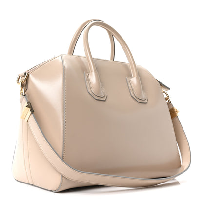 Givenchy Shiny Lord Calfskin Medium Antigona Sand 3 of 10
