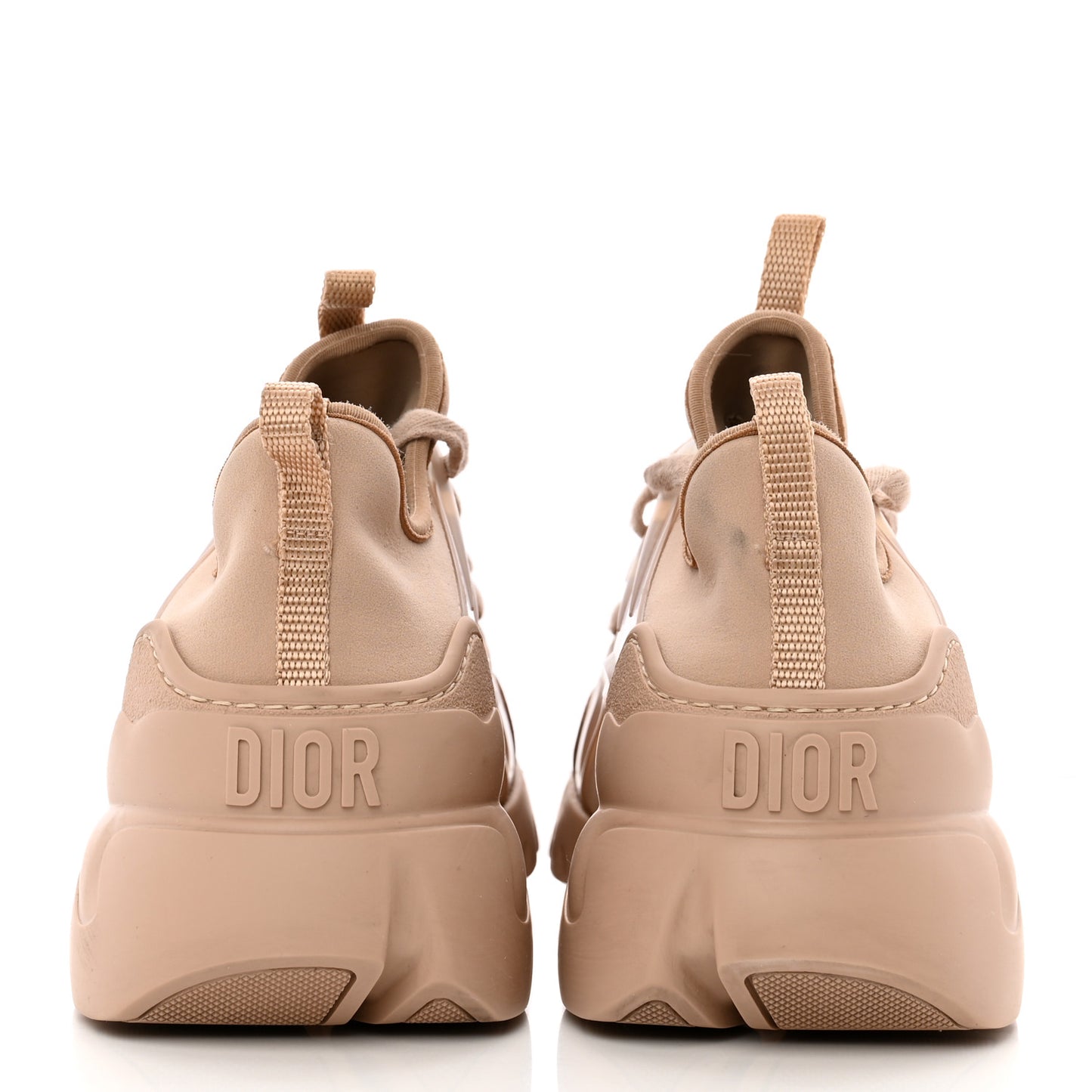 Neoprene Rubber Womens D-Connect Sneakers 39 Nude