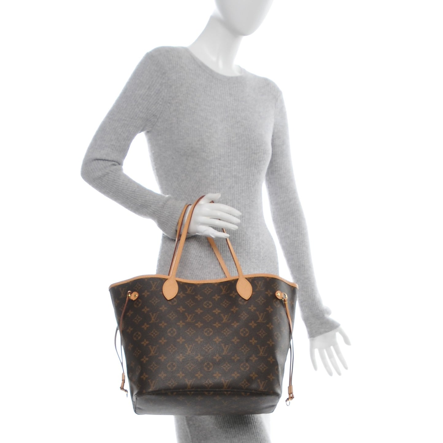 Monogram Neo Neverfull MM Pivoine