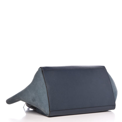 Celine Drummed Calfskin Suede Double Zip Trapeze Orage 4 of 18