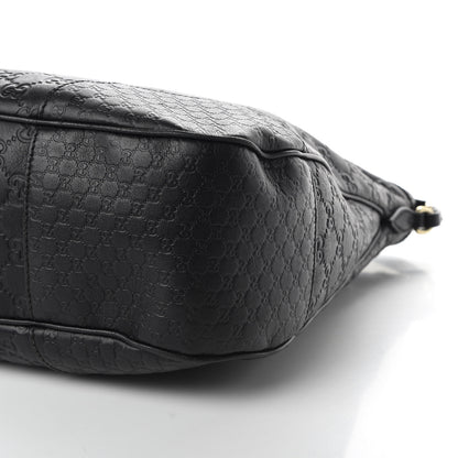 Gucci Guccissima Large Bree Hobo Black 11 of 11