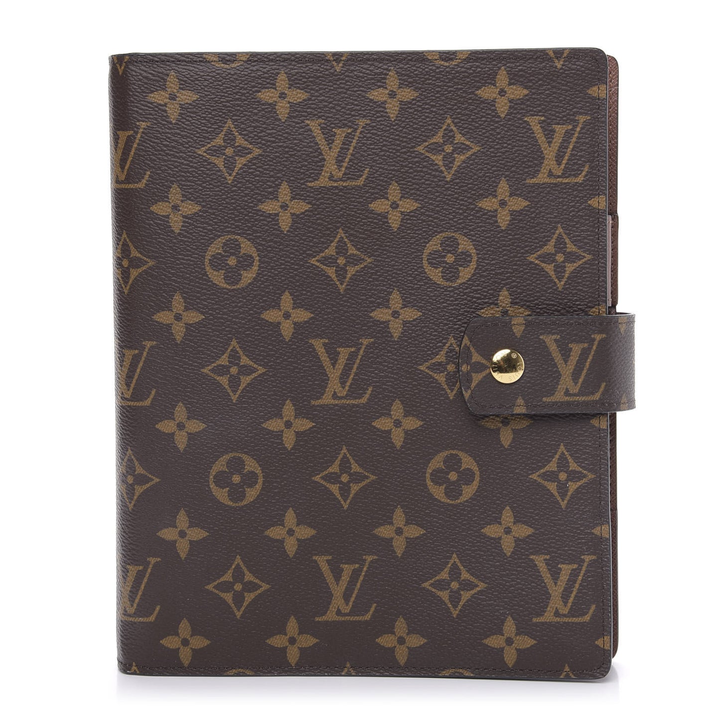 Monogram Large Ring Agenda Cover