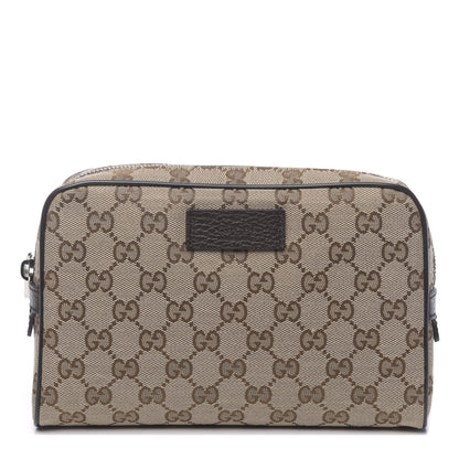 Gucci Monogram Belt Bag Dark Brown 1 of 10