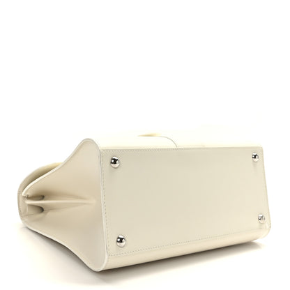 Delvaux Box Calfskin MM Brillant Satchel Ivory 5 of 8