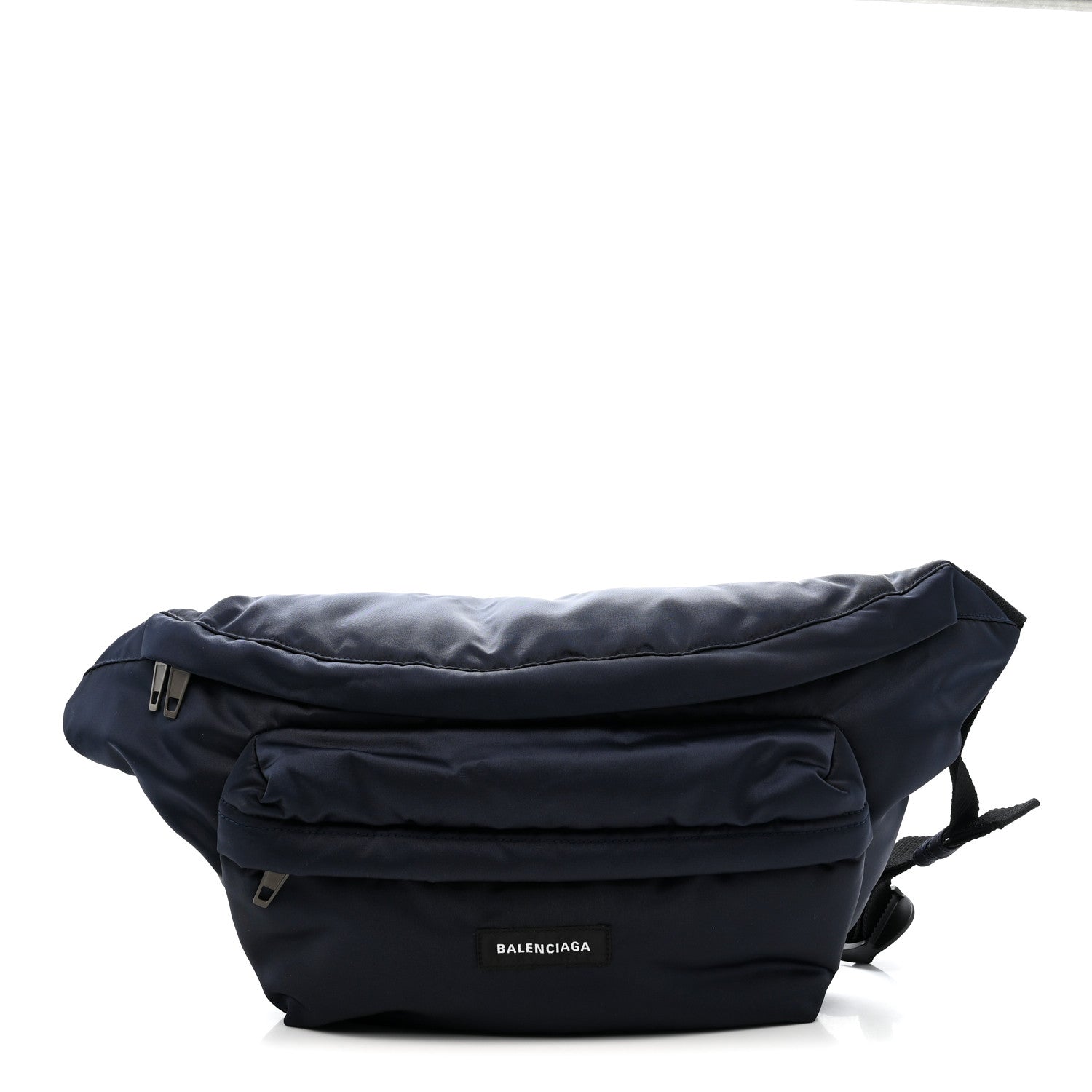 Balenciaga Nylon Oversized XXL Explorer Beltpack Navy 1 of 10
