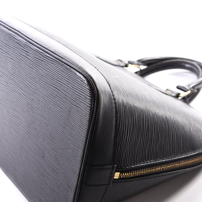 Louis Vuitton Epi Alma PM Black 6 of 14