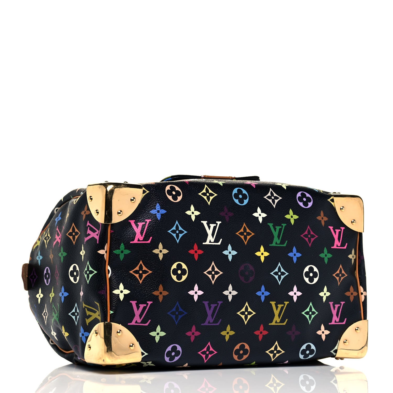 Louis Vuitton Monogram Multicolor Speedy 30 Black 4 of 8