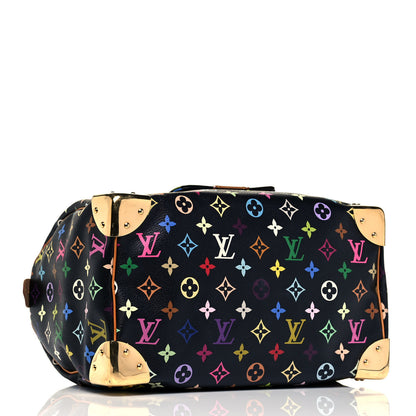 Louis Vuitton Monogram Multicolor Speedy 30 Black 4 of 8