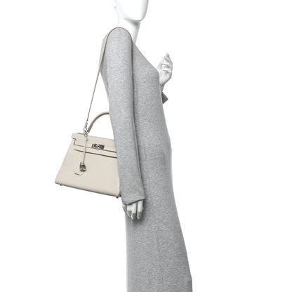 Hermes Togo Matte Alligator Kelly Retourne Touch 28 Beton 2 of 11
