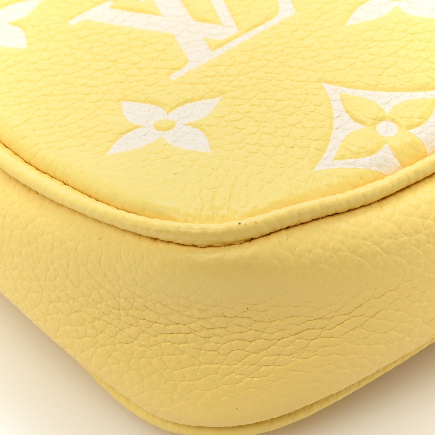 Louis Vuitton Empreinte Monogram Mini Pochette Accessories Lemon Curd Yellow 9 of 9