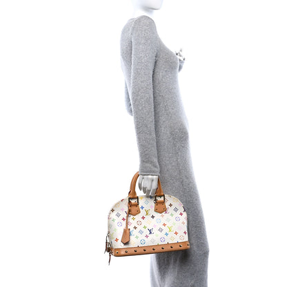 Louis Vuitton Monogram Multicolor Alma PM White 2 of 9