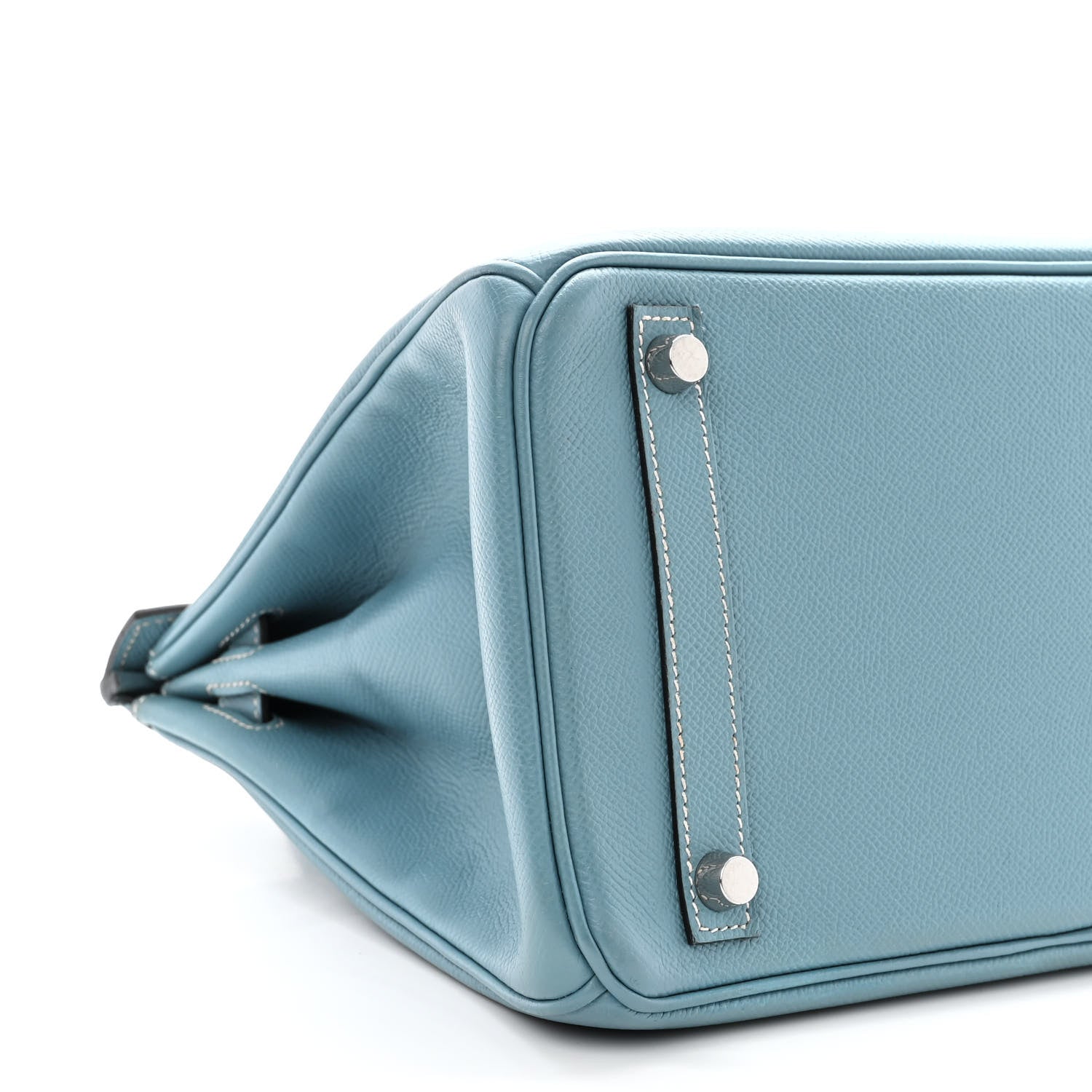 Hermes Epsom Birkin 30 Blue Jean 9 of 14