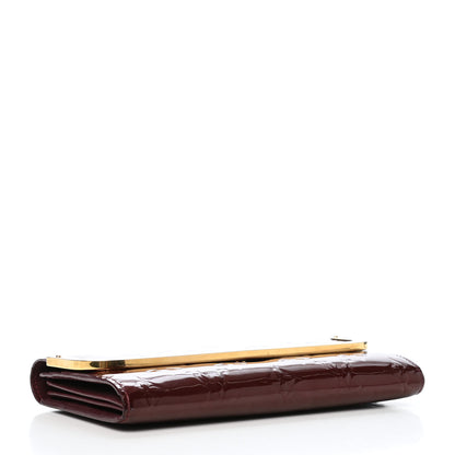 Louis Vuitton Vernis Rossmore Wallet Rouge Fauviste 4 of 10