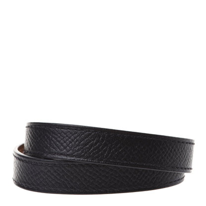 Hermes Epsom Kelly Double Tour Bracelet S Black 3 of 7