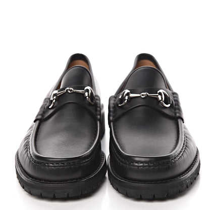 Gucci Laredo Calfskin Mens Horsebit Loafers 9.5 Black 2 of 11