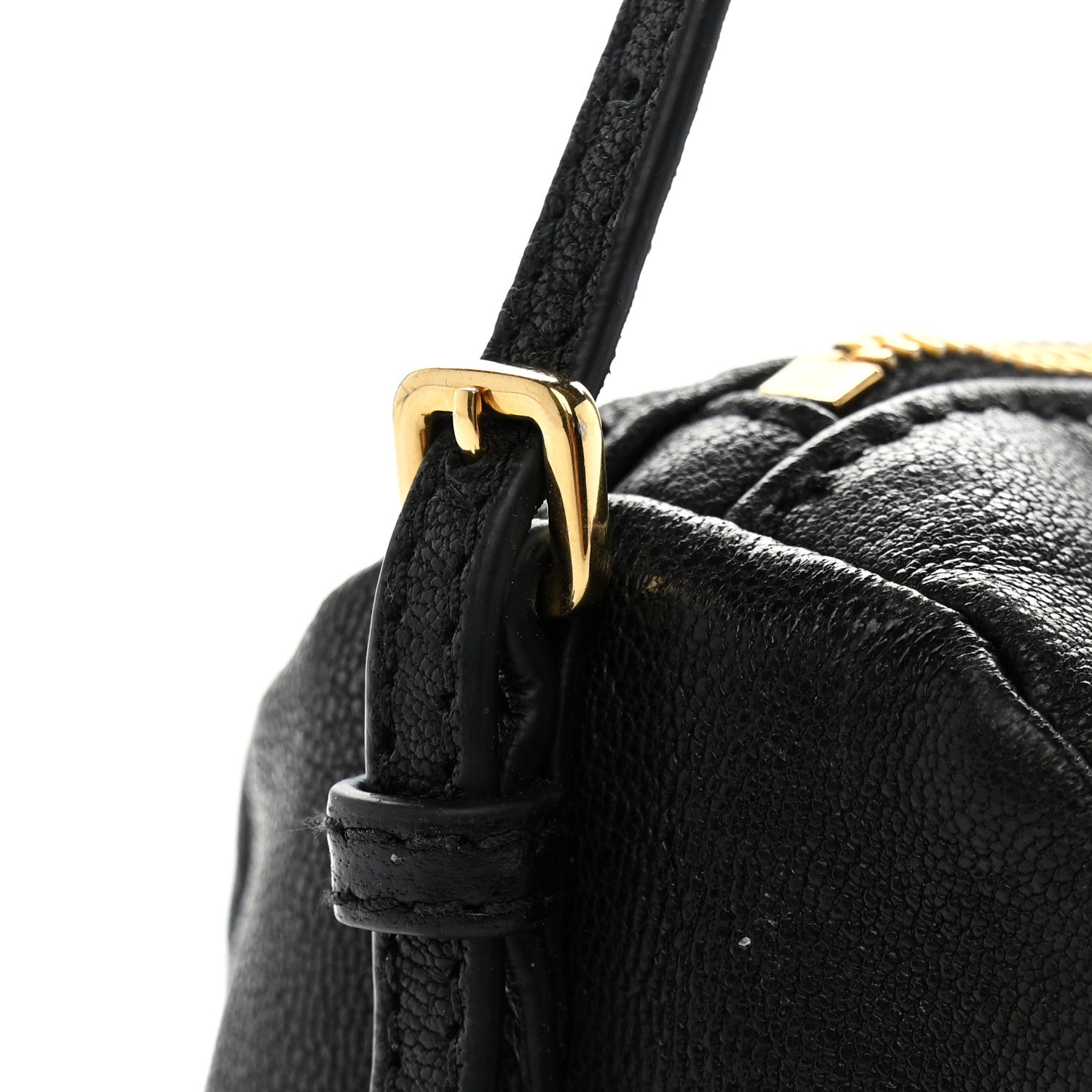 Miu Miu Nappa Aviator Mini Pouch Black 11 of 11